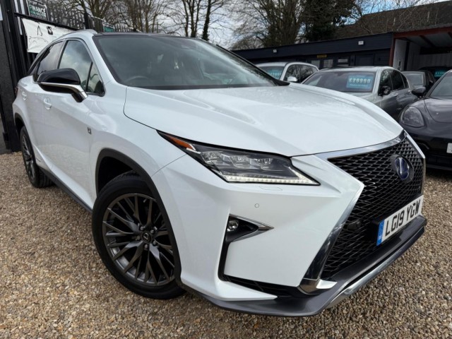 LEXUS RX 3.5 450h V6 F Sport E-CVT 4WD Euro 6 (s/s) 5dr (2019/19)