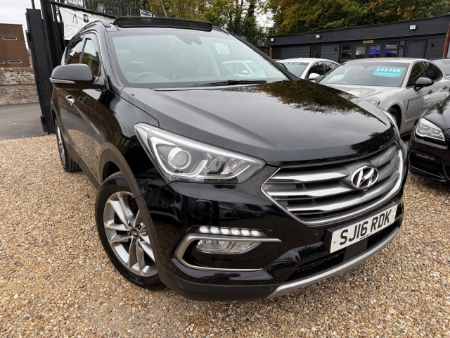 HYUNDAI SANTA FE 2.2 CRDi Blue Drive Premium SE Auto 4WD Euro 6 (s/s) 5dr (7 Seat) (2016/16)