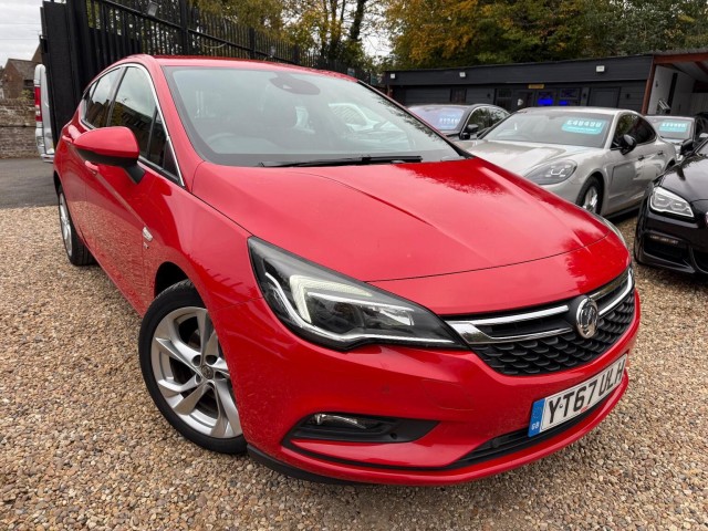 VAUXHALL ASTRA 1.6 CDTi BlueInjection SRi Euro 6 (s/s) 5dr (2017/67)