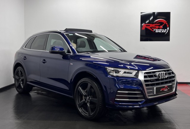 AUDI Q5 3.0 TDI V6 S line SUV 5dr Diesel S Tronic quattro Euro 6 (s/s) (286 ps) {Pan Roof | Tech Pack] (2018/68)