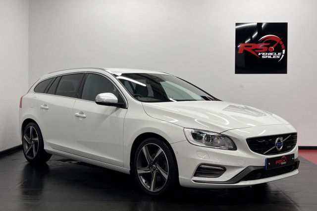 VOLVO V60 2.0 D4 R-Design Lux Nav Estate 5dr Diesel Geartronic Euro 6 (s/s) (181 ps) (2014/64)