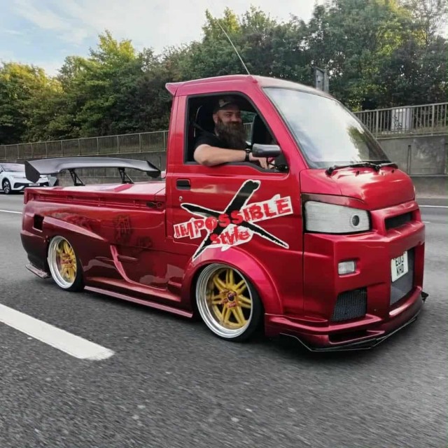 DAIHATSU HIJET 660cc kei Truck Pick Up Ex show car