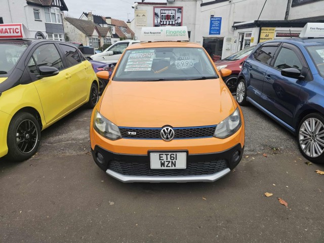 VOLKSWAGEN POLO 1.2 Cross Polo Orange Auto Ltd Edition 38k miles