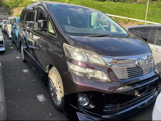 TOYOTA VELLFIRE 2.4 Z Edition sunroof package