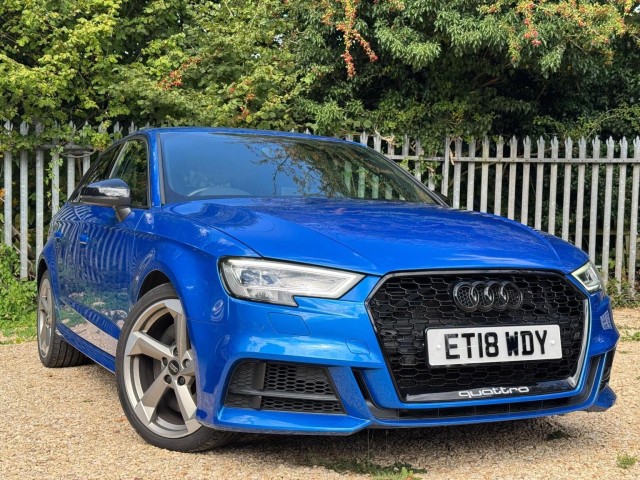 AUDI S3 2.0 TFSI Black Edition Sportback S Tronic quattro Euro 6 (s/s) 5dr