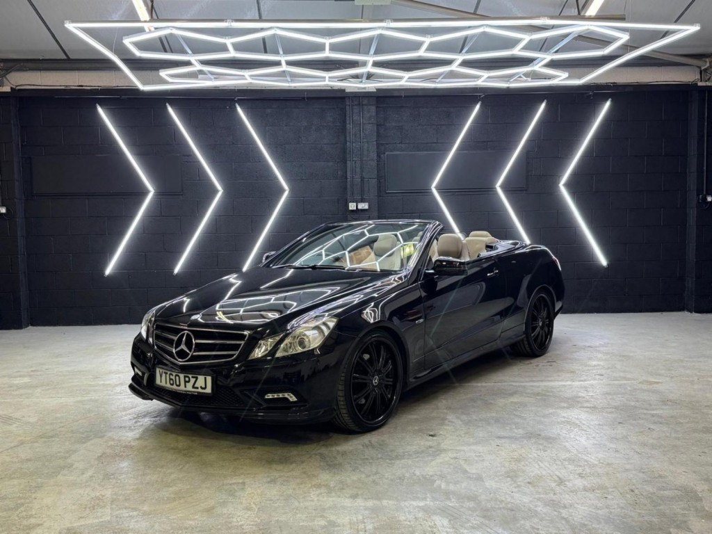 MERCEDES-BENZ E CLASS 2.1 E220 CDI BlueEfficiency Sport Cabriolet Tiptronic Euro 5 2dr