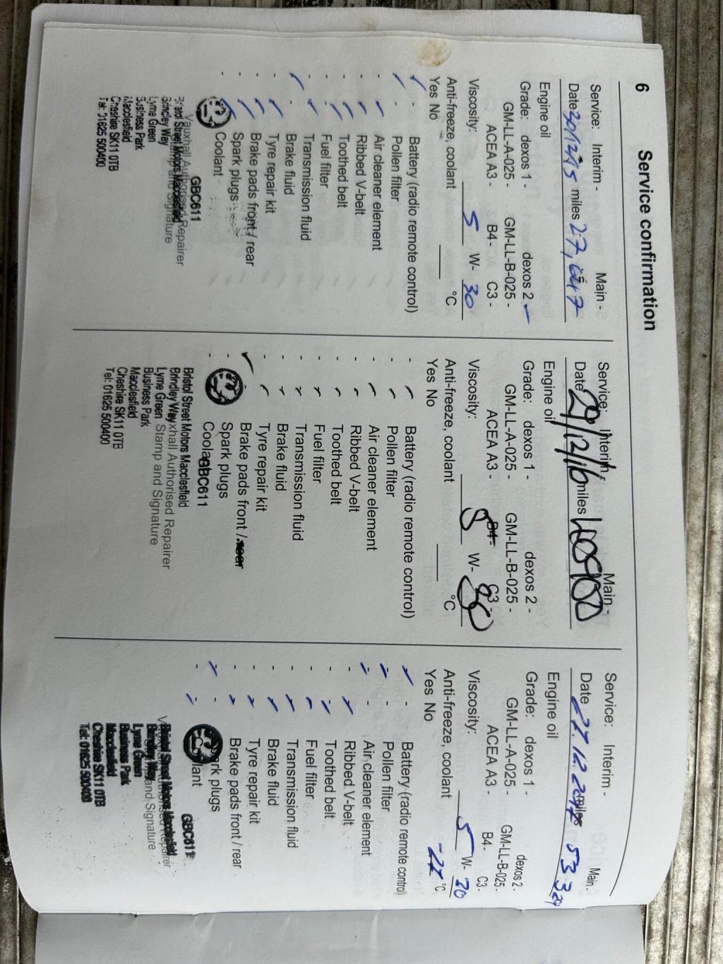 VAUXHALL ZAFIRA TOURER