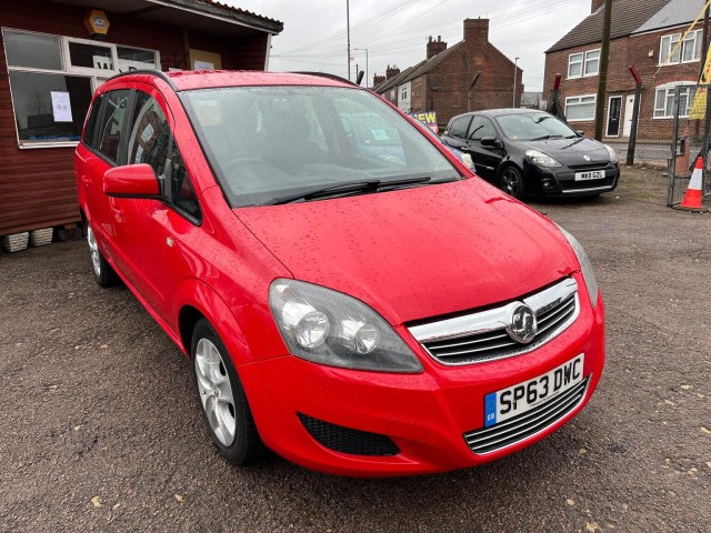 VAUXHALL ZAFIRA 1.7 CDTi ecoFLEX Exclusiv Euro 5 5dr (SNav)