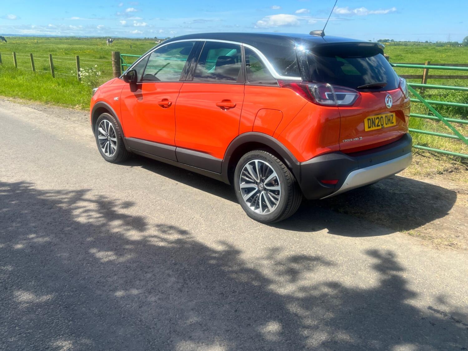 SOLD - Used VAUXHALL CROSSLAND X 2020 Orange in Wishaw, North