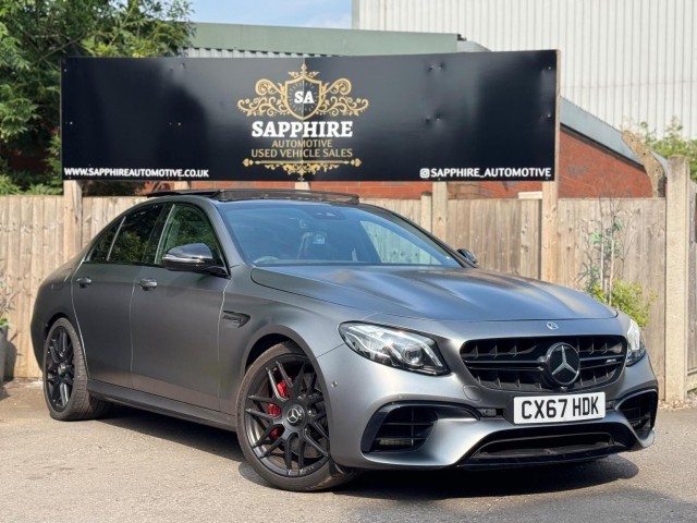 MERCEDES-BENZ E CLASS 4.0 E63 V8 BiTurbo AMG S (Premium) SpdS MCT 4MATIC+ Euro 6 (s/s) 4dr