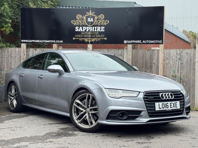 AUDI A7 3.0 BiTDI V6 Black Edition Sportback Tiptronic quattro Euro 6 (s/s) 5dr