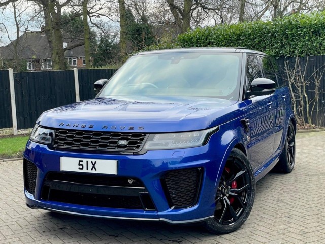 LAND ROVER RANGE ROVER SPORT 5.0 P575 V8 SVR Auto 4WD Euro 6 (s/s) 5dr