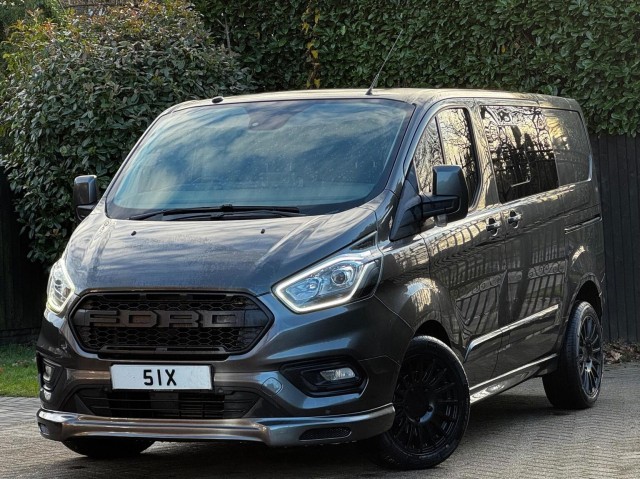 FORD TRANSIT CUSTOM 2.0 320 EcoBlue Limited Crew Van Auto L1 H1 Euro 6 (s/s) 5dr (6 Seat)