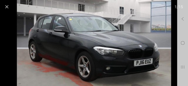 BMW 1 SERIES 1.5 116d SE Euro 6 (s/s) 5dr