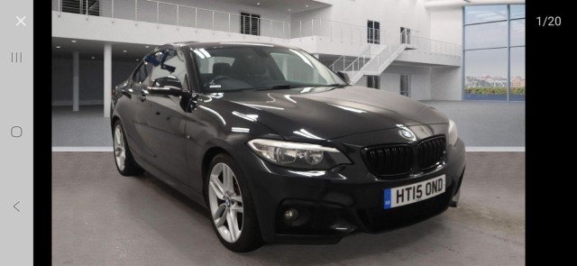BMW 2 SERIES 2.0 220d M Sport Auto Euro 6 (s/s) 2dr