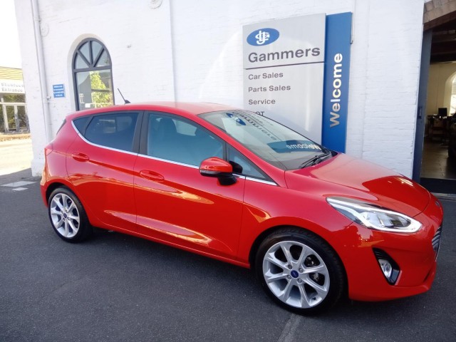 FORD FIESTA 1.0 Fiesta Titanium X 5 Door 1.0L EcoBoost 125PS FWD 7 Speed DCT Automatic