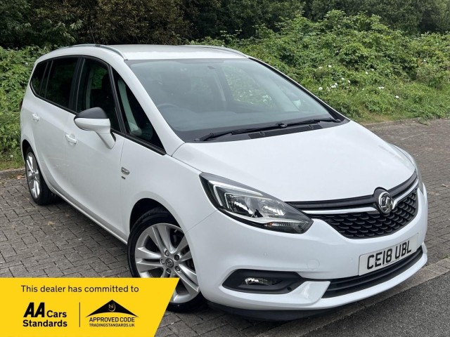 VAUXHALL ZAFIRA TOURER 1.4i Turbo SRi Euro 6 5dr