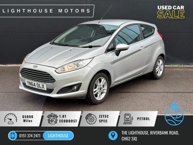 FORD FIESTA 1.0T EcoBoost Zetec Euro 5 (s/s) 3dr