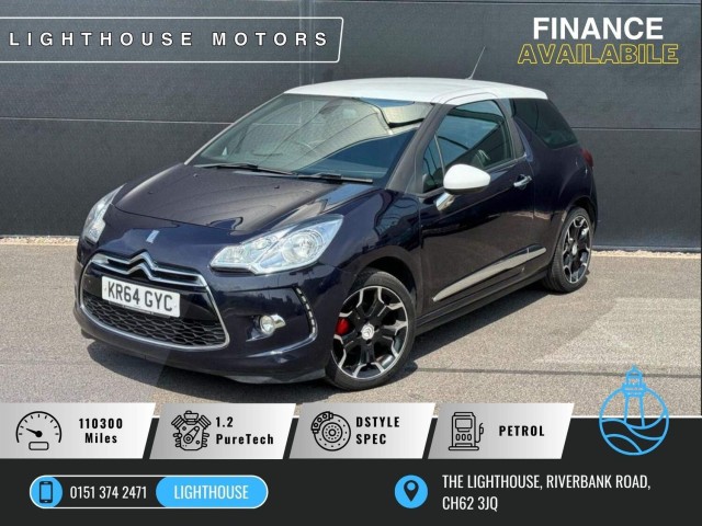 CITROEN DS3 1.2 PureTech DStyle Plus Euro 6 (s/s) 3dr