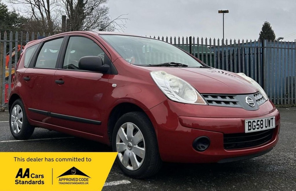 NISSAN NOTE 1.4 16V Visia Euro 4 5dr