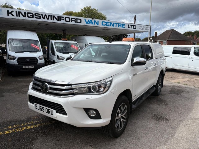 TOYOTA HILUX 2019 (69) Toyota Hilux Invincible D/Cab Pick Up 2.4 D-4D Auto, Diesel, 3.5T