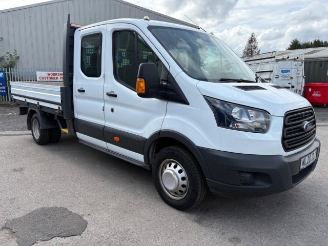 FORD TRANSIT Ford Transit Double Cab Dropside, Twin Wheel, 7 Seats,2.0 350 EcoBlue