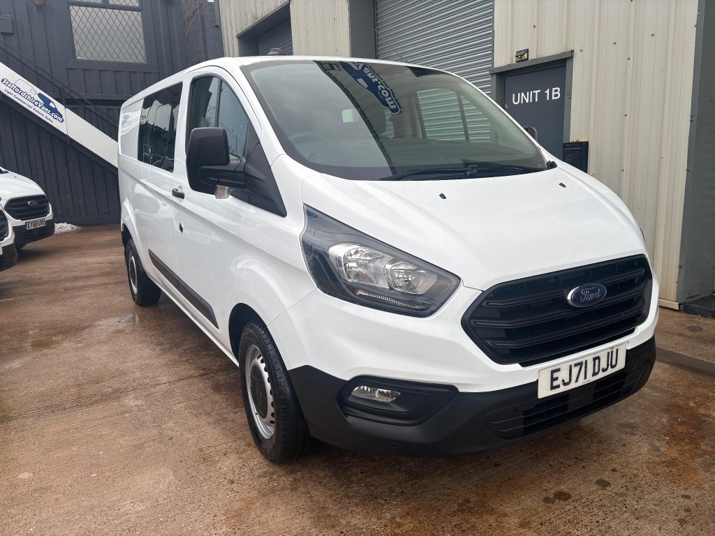 FORD TRANSIT CUSTOM 2.0 320 EcoBlue Leader Crew Van L2 H1 Euro 6 (s/s) 5dr