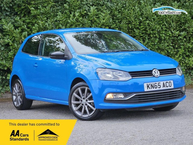 VOLKSWAGEN POLO 1.0 BlueMotion Tech SE Design Euro 6 (s/s) 3dr