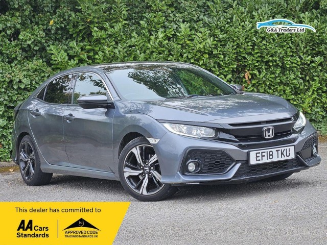 HONDA CIVIC 1.0 VTEC Turbo EX CVT Euro 6 (s/s) 5dr