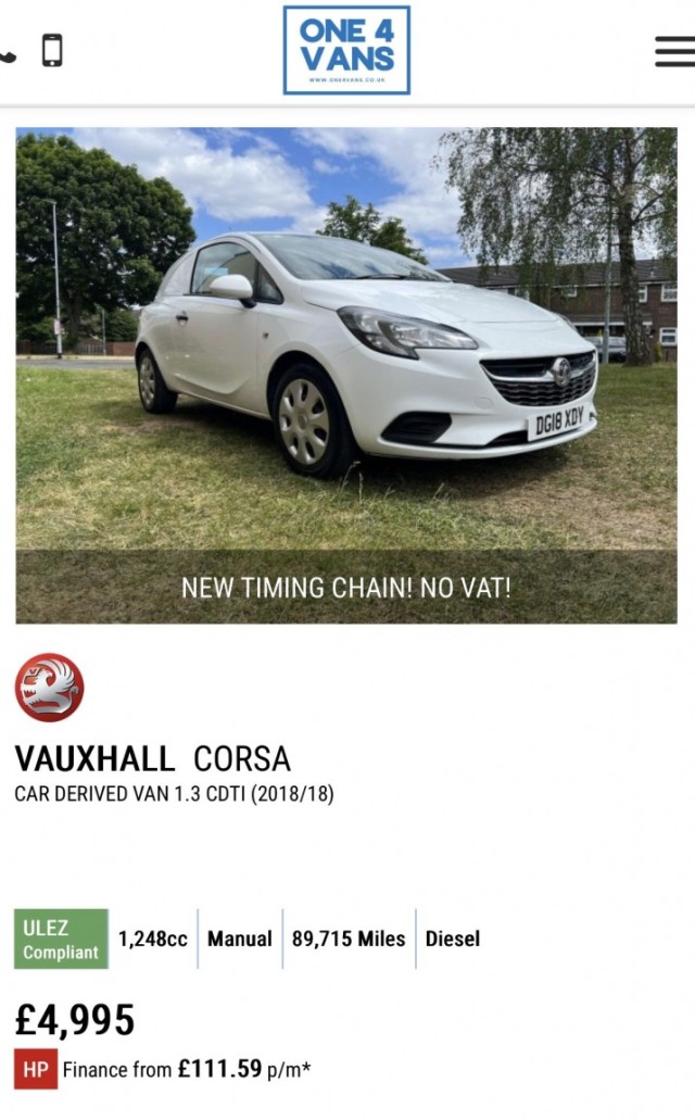 VAUXHALL CORSA