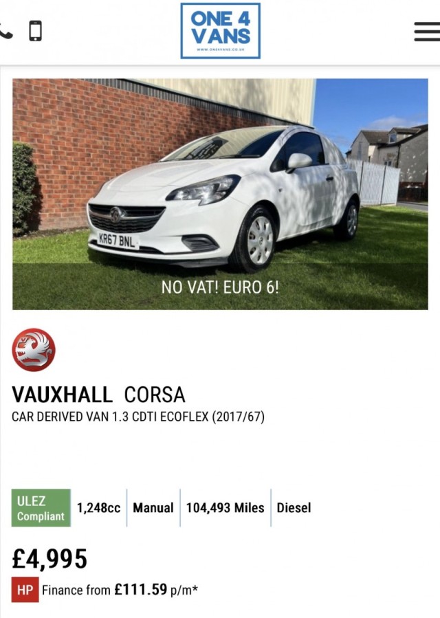 VAUXHALL CORSA