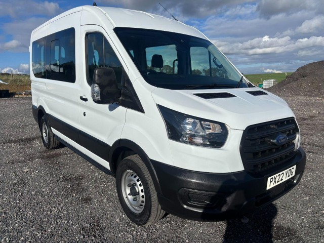 FORD TRANSIT 2.0 Transit Leader Minibus 11 Seats 350 L2 H2 2.0L EcoBlue 130PS RWD 6 Speed Manual