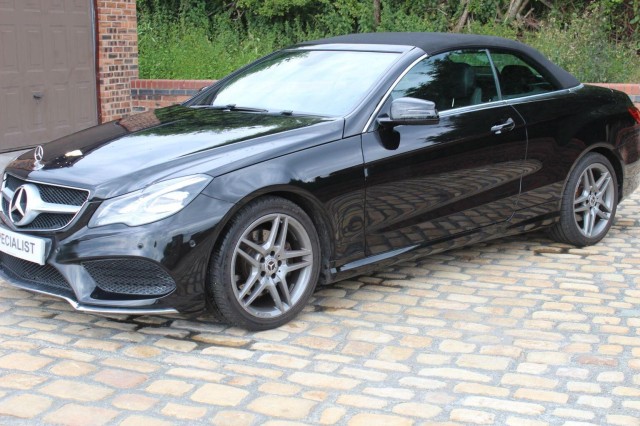 MERCEDES-BENZ E CLASS 3.0 E350d V6 BlueTEC AMG Sport Cabriolet G-Tronic+ Euro 6 (s/s) 2dr