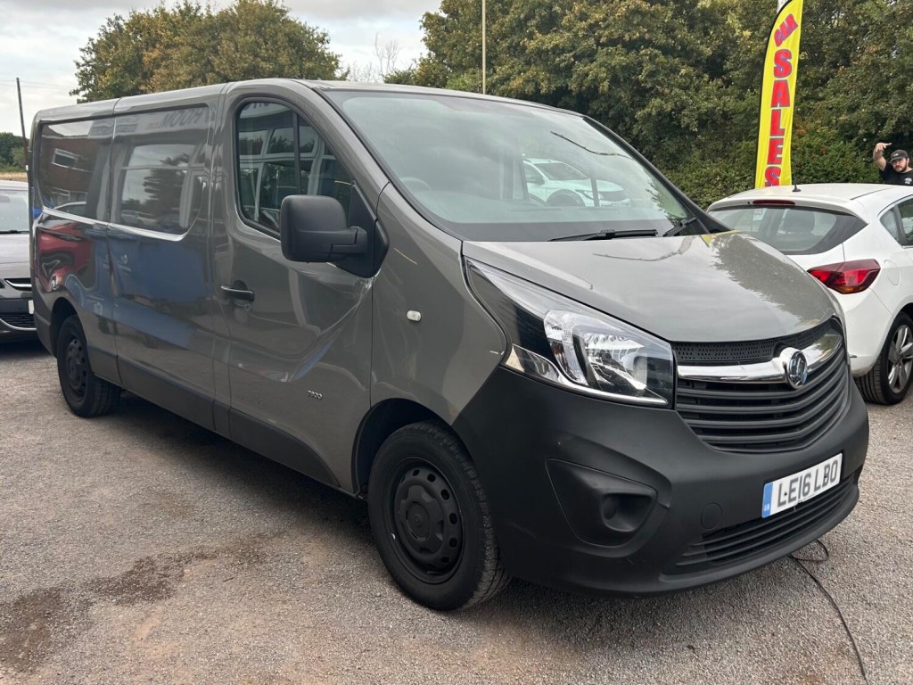 VAUXHALL VIVARO 1.6 CDTi 2900