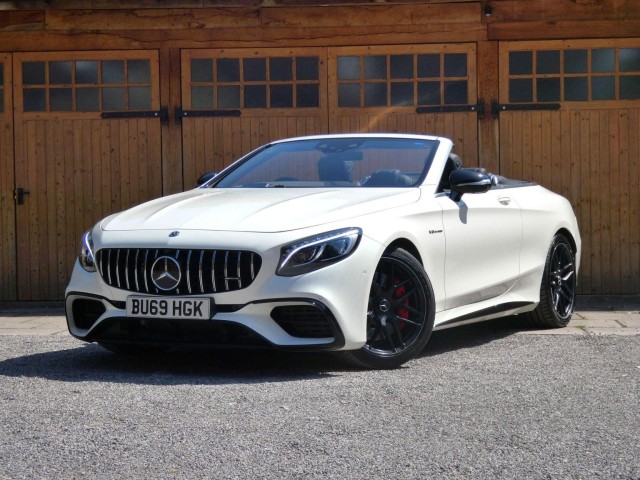 MERCEDES-BENZ S CLASS 4.0 S63 V8 BiTurbo AMG S Cabriolet SpdS MCT Euro 6 (s/s) 2dr