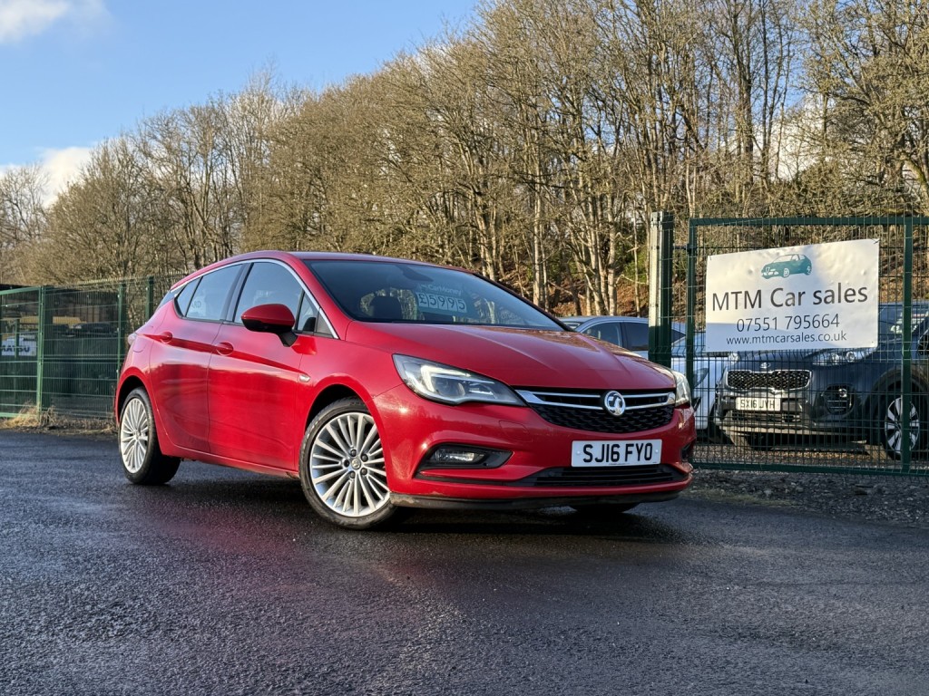 VAUXHALL ASTRA 1.4 i Turbo Elite Nav