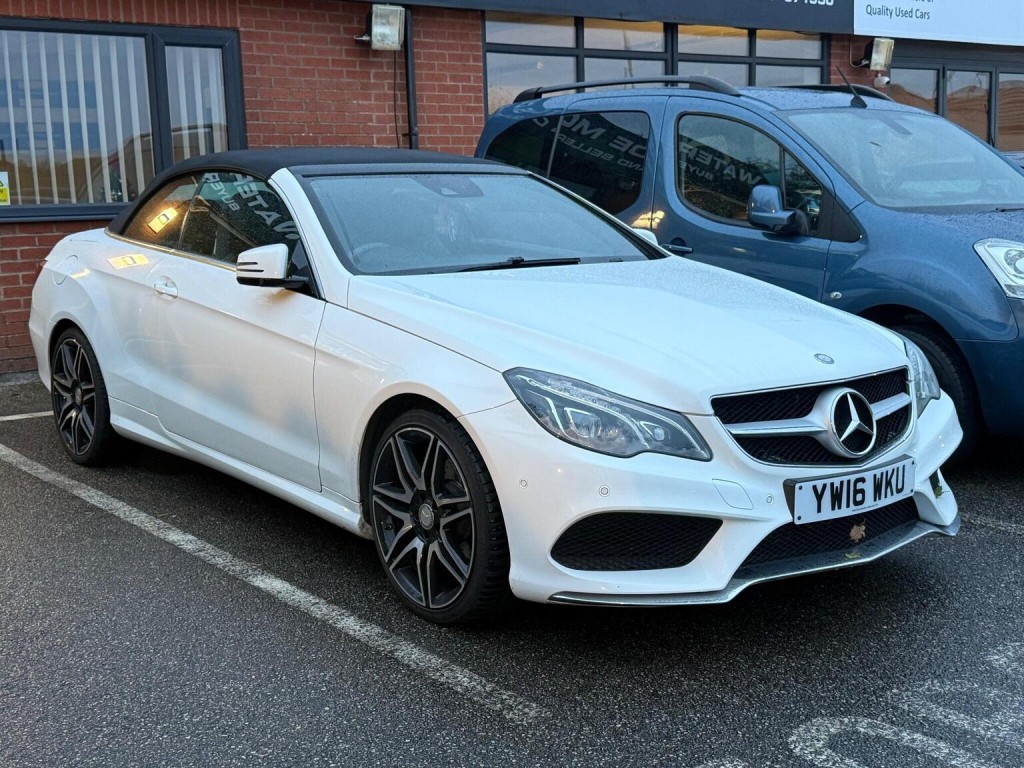 MERCEDES-BENZ E CLASS 2.1 E220 BlueTEC AMG Line Cabriolet G-Tronic+ Euro 6 (s/s) 2dr