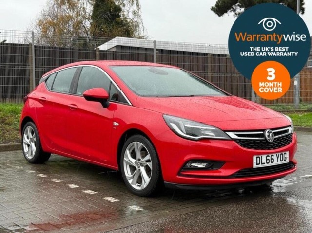 VAUXHALL ASTRA 1.4i Turbo SRi Euro 6 5dr