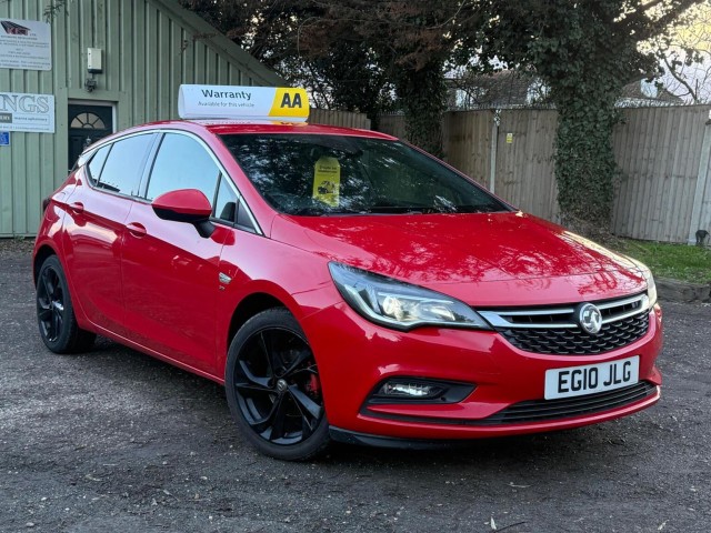 VAUXHALL ASTRA 1.0i Turbo ecoFLEX SRi Euro 6 (s/s) 5dr