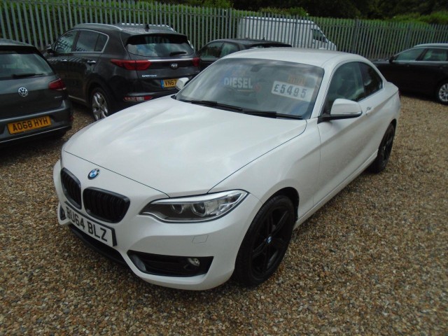 BMW 2 SERIES 2.0 218d Sport Euro 6 (s/s) 2dr