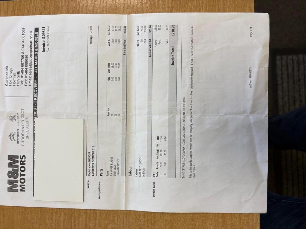 LAND ROVER DEFENDER 110