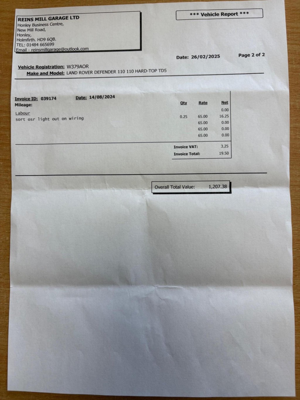 LAND ROVER DEFENDER 110