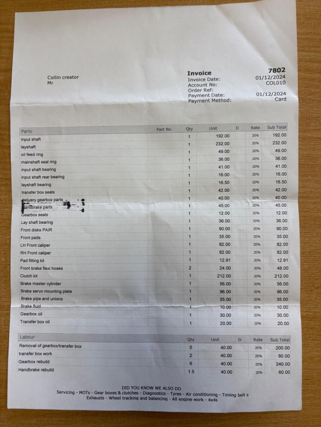 LAND ROVER DEFENDER 110