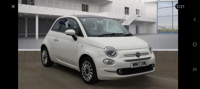 FIAT 500 1.2 500 My17 1.2 69hp Lounge